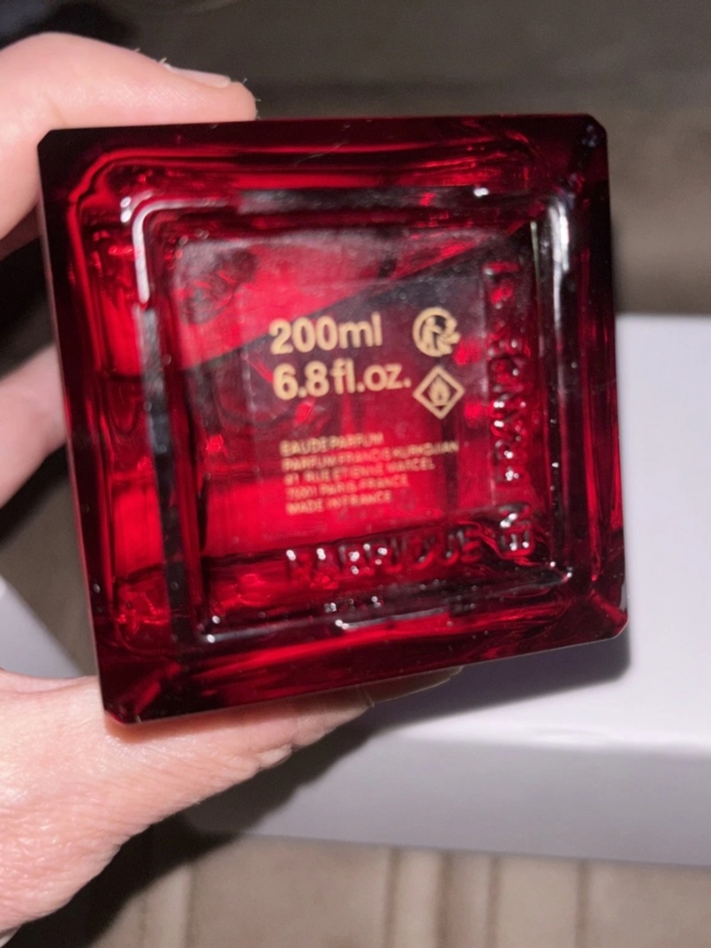 Authentic Baccarat Rouge 540 Extrait De Parfum 200ml/ 6.8 oz bottle NEW - Picture 7 of 8